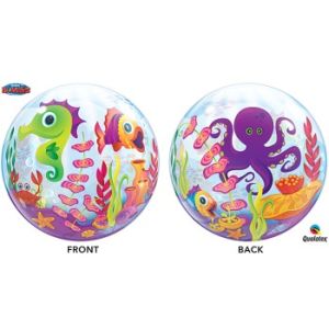Fun Sea Creatures Bubble Balloon