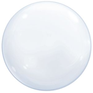 15-inch Qualatex Bubble Balloon, White