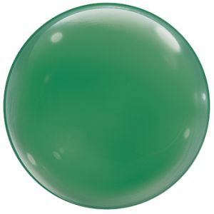 15-inch Qualatex Bubble Balloon, Green