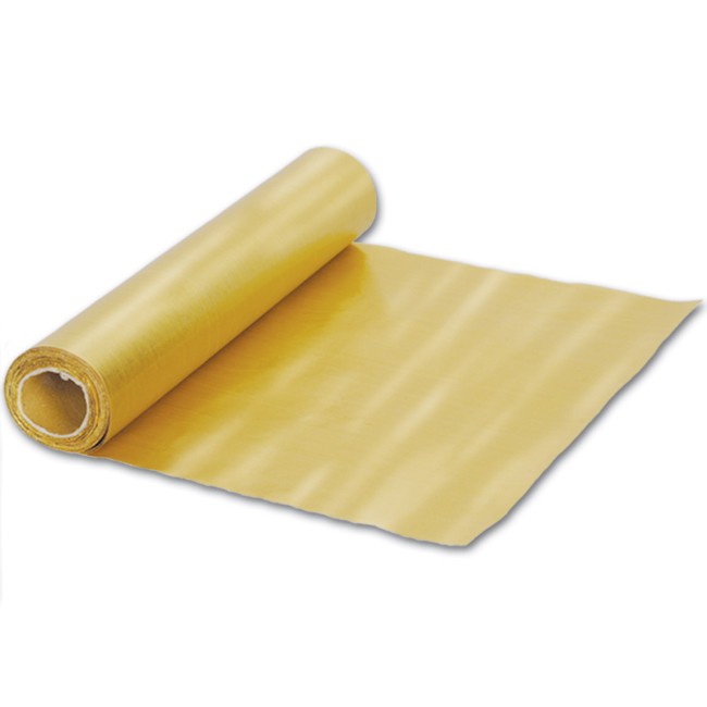 Plastic disposable runners  and roll Paper Roll: Gold 50 table Table foot Gold Lame' Runner