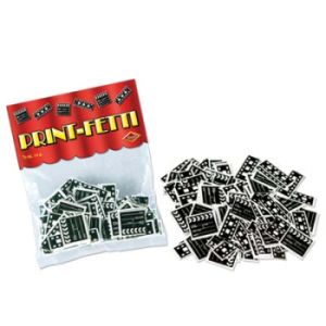 Clapboard & Filmstrip Printed Confetti