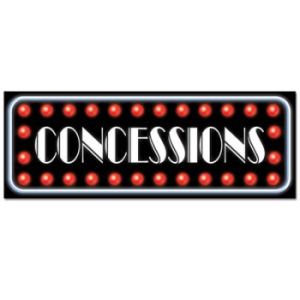 Concessions Sign