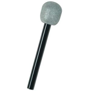 Glittered Toy Microphone