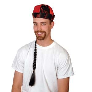 Mandarin Hat w/Braid