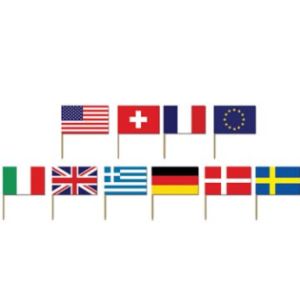 International Flag Picks