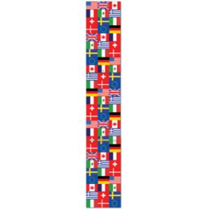 International Flag 6-foot Pull-Down Cutout