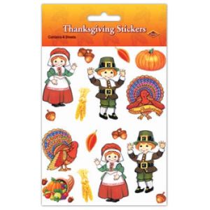 Pilgrim & Turkey Plus-Pak Sickers