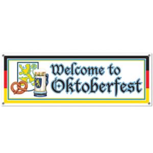 Welcome to Oktoberfest All-Weather Sign Banner