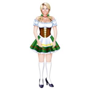 Oktoberfest Fraulein Jointed 38