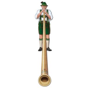 Jointed Alpine Horn 6-foot Pull-Down Cutout