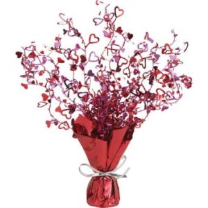 Hearts Foil Spray Centerpiece