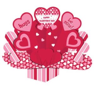 Hearts Dimensional Centerpiece