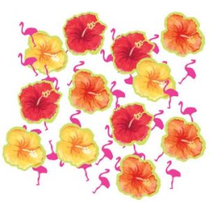 Hibiscus Heat Printed Confetti