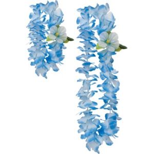 Blue Lei & Headband Set