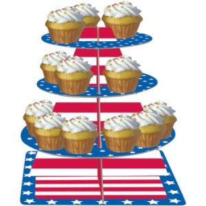 Patriotic Stars & Stripes Tiered Server