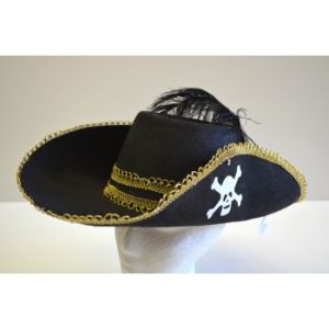 Black Pirate Hat