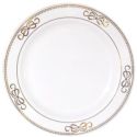 Ribbons Gold 7-1/2-inch Plastic Plates