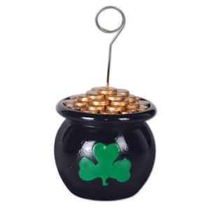 Pot-O-Gold Photo/Balloon Holder