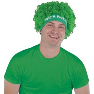 Happy St Patrick's Day Wig