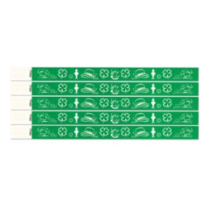 St Patrick's Tyvek Wristbands