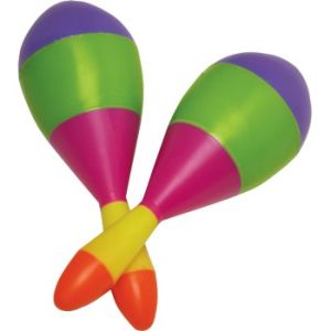 Fiesta Stripes Maracas
