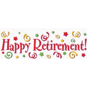Happy Retirement Giant Banner