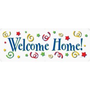 Wecome Home Giant Banner
