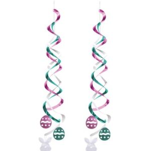 Easter Bunnies and Eggs Deluxe Danglers