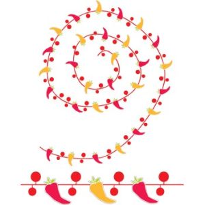 Fiesta Grande Wire Garland