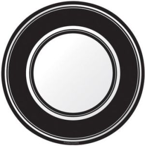 Coordinate 10.25-inch Plates, Black