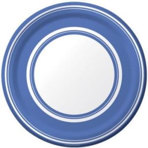 Coordinate 7-inch Plates, True Blue