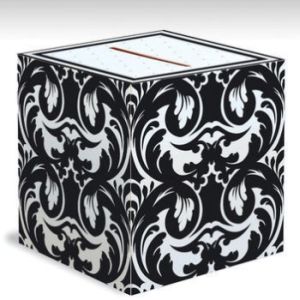 Ever After Damask Printed Card Box