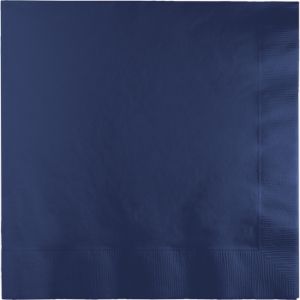 Beverage Napkins, Navy Blue