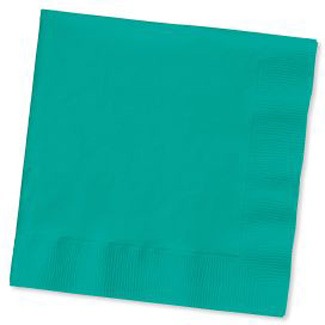 Beverage Napkins, Teal