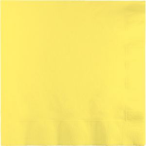 Beverage Napkins, Yellow