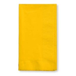 Dinner Napkins, School Bus Yellow