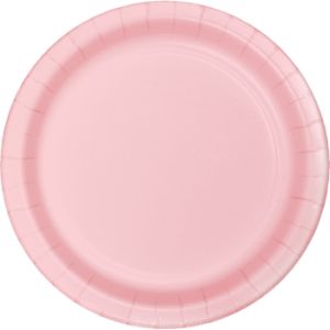 Heavy Duty 9-inch Paper Plates, Pink