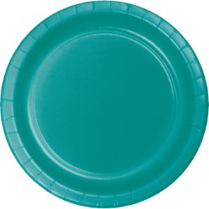 Heavy Duty 9-inch Paper Plates, Teal