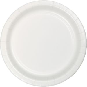 Heavy Duty 10-inch Paper Plates, White