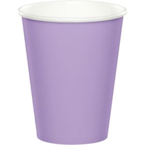 Cups - 9 oz Hot or Cold, Lavender