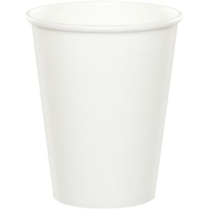 Cups - 9 oz Hot or Cold, White