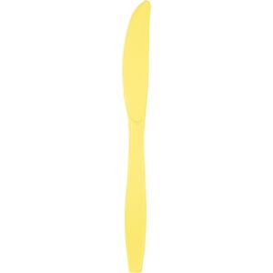 Heavy Duty Plastic Knives, Yellow