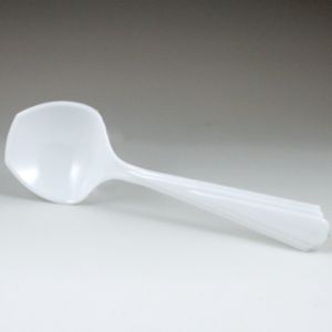 10-inch Serving Spoon, White