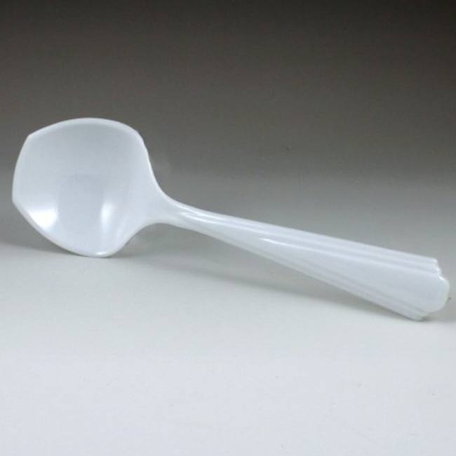 Plastic Spoon utensils 10 serving Serving reflections White: inch  Utensils Serving