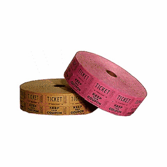 2-part Raffle Tickets