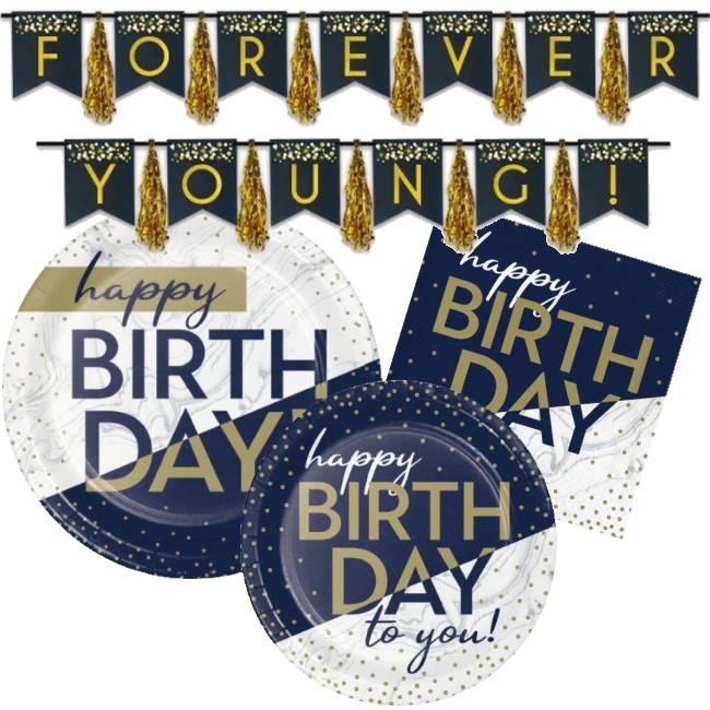 Adult Birthday Party Supplies & Decorations