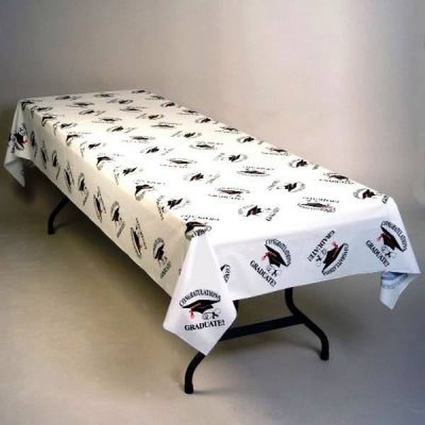 Graduation Banquet Table Cover 100ft Roll Graduation