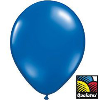 11-inch Qualatex Balloons, Sapphire Blue Jewel