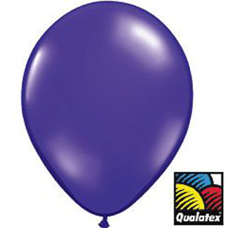 11-inch Qualatex Balloons, Quartz Purple Jewel