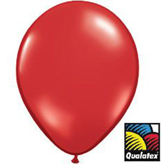 11-inch Qualatex Balloons, Ruby Red Jewel
